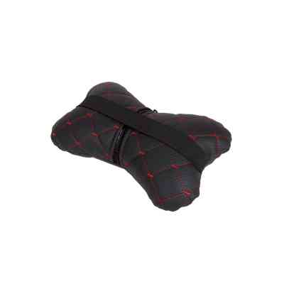 Подушка EVAtech ECO 27х16 см чорна з червоною ниткою (SPCRBR) Вінниця