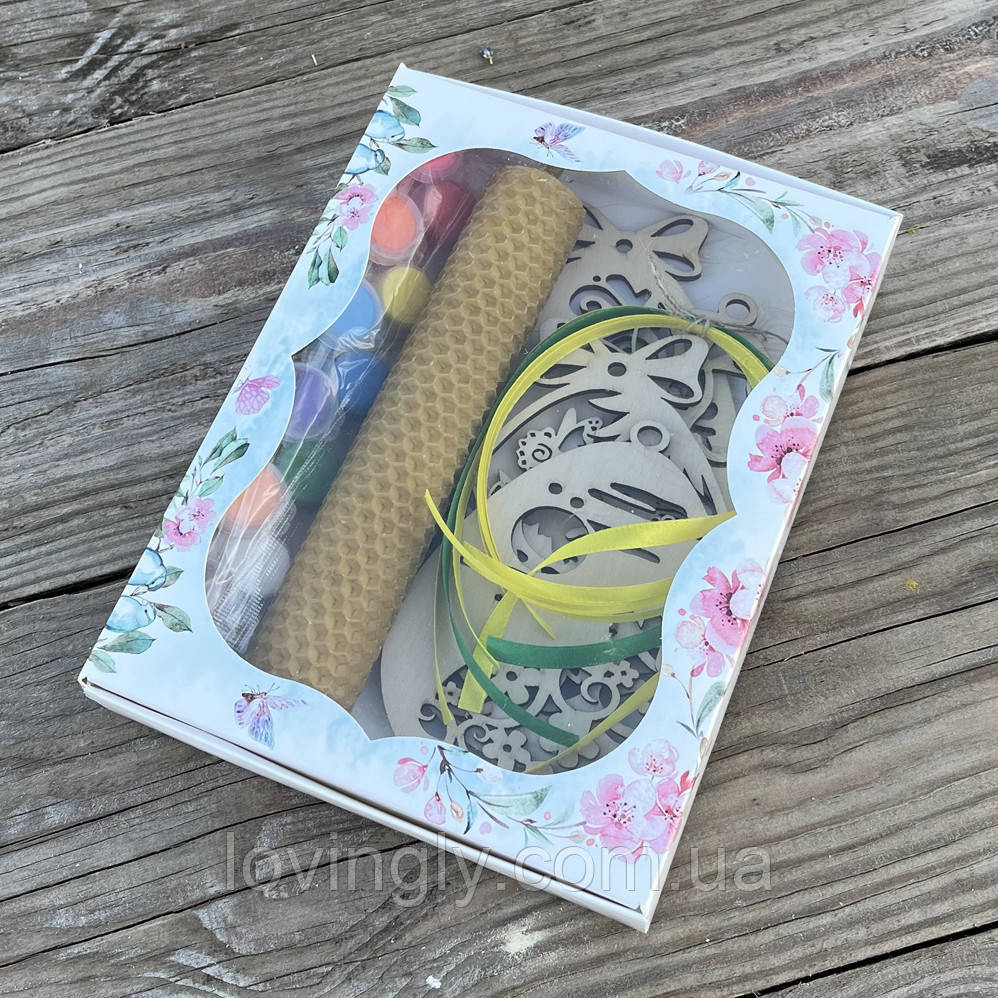 Подарок на Пасху набор со свечой и декором для творчества. Ирпень - изображение 5