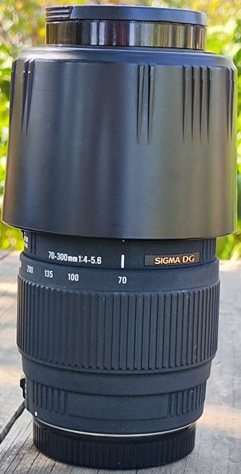 Объектив SIGMA 70-300mm f4-5.6Gb. Macro Киев - изображение 6