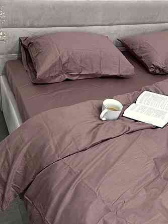 Ecotton Комплект наволочок Ecotton 50х70 см із сатину 2 шт (арт. 16-1412 Stucco) коричневий Киев