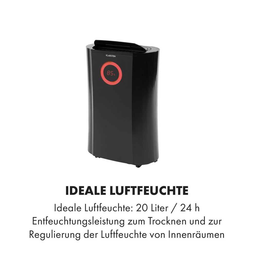 Осушитель воздуха DryFy Pro Connect WiFi компрессионный 20л/д 20м² 370Вт черный Черный (Германия, читать Ровно - изображение 5