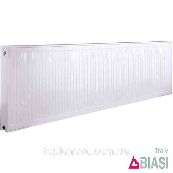 Радиатор панельный стальной BIASI 22 бок 600x2000 Черновцы