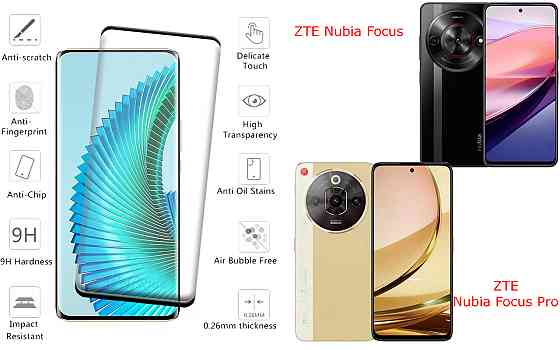 Захисне скло HyperGlass Pro для ZTE Nubia Focus, Focus Pro – максимальна чутливість та захист Київ