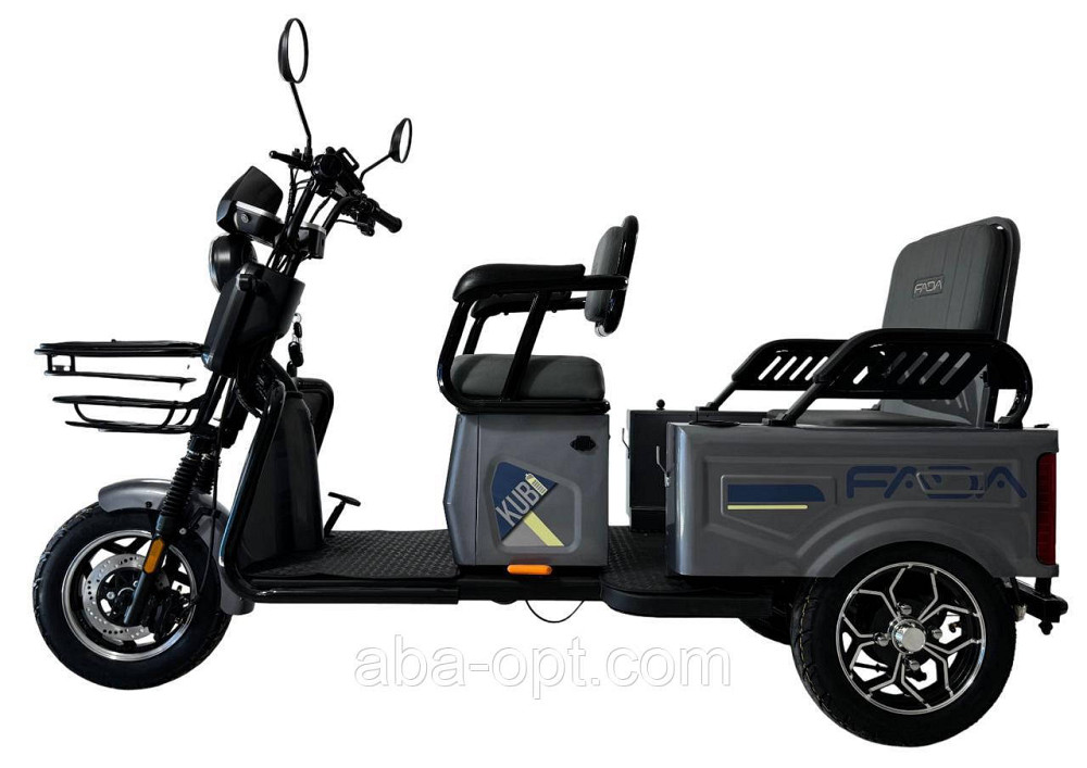 Електротрицикл з кузовом CROSSER S TR-5 1000W-72V-24Ah шини 10"/10" купити дешево в Україні Одеса - фото 2