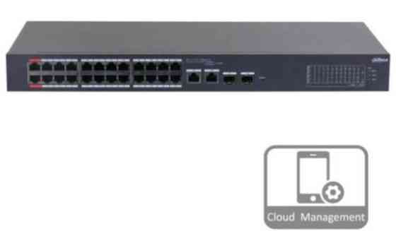 Dahua PoE Switch | DH-CS4226-24ET-240 | Комутатор | Відеонагляд. Харків
