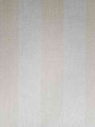 Текстильні шпалери на флізеліновій основі Da capo RaschTextil 085630 смуги широкі бежеві пісочний Київ