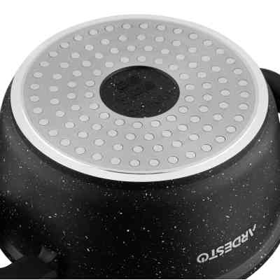 Каструля Ardesto Gemini Anzio, 1.2л, алюміній, чорний (AR2412GE) Вінниця