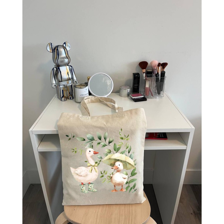 Екошопер BookOpt BK4103 Веселі Гусята бежевий Київ - фото 9