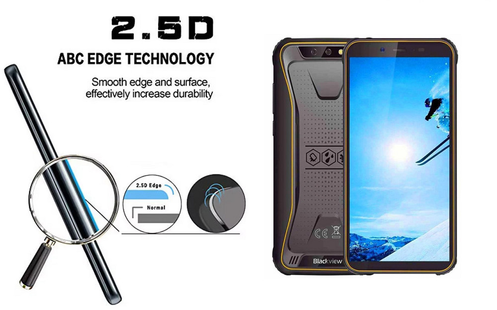 Захисне скло ArmorGlass для Blackview BV5500, BV5500 Plus, BV5500 Pro – стійке до подряпин та ударів Київ - фото 2