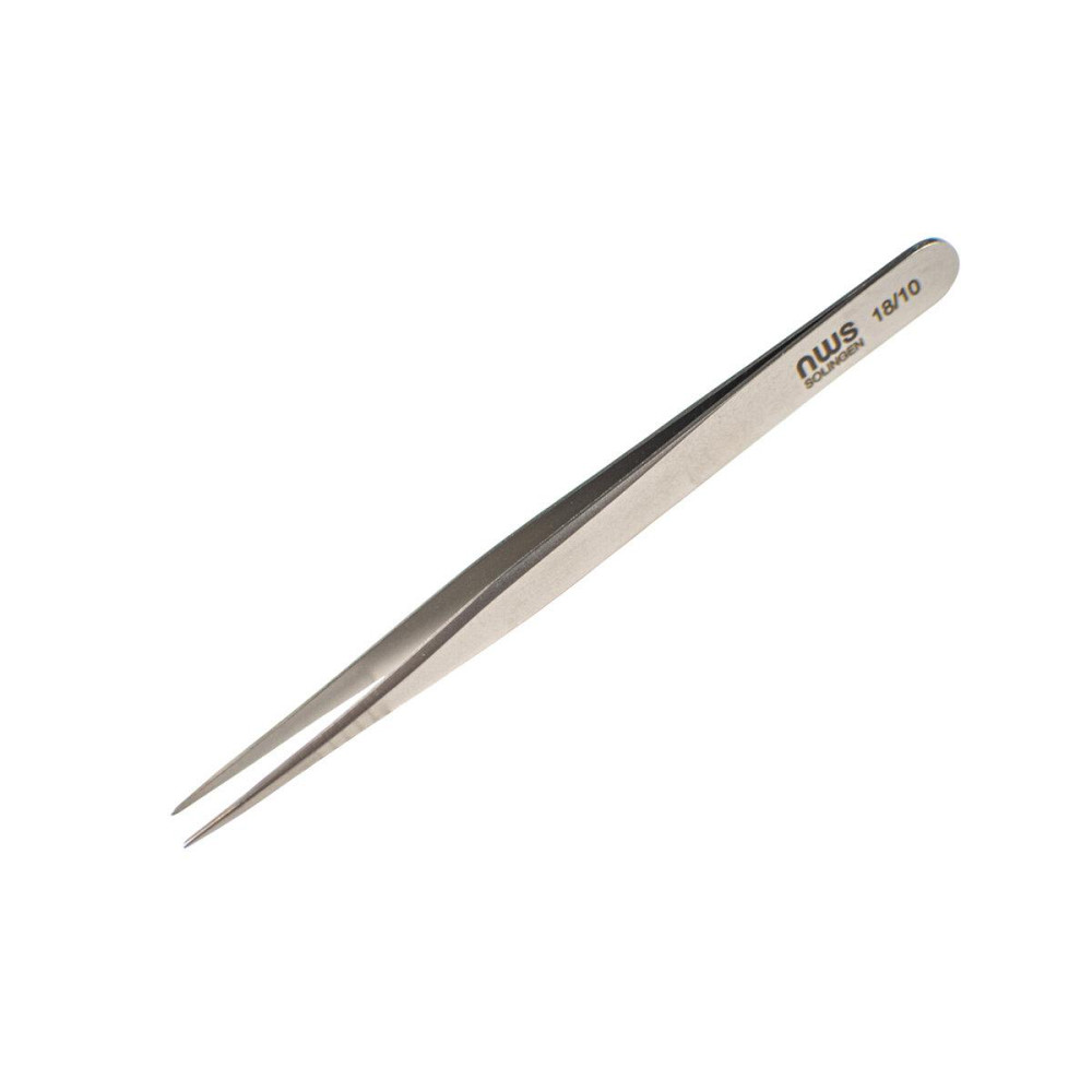 Пінцет для мікроелектроніки NWS з прямими тонкими кінцями, антимагнітний L= 120 мм Одеса - фото 1