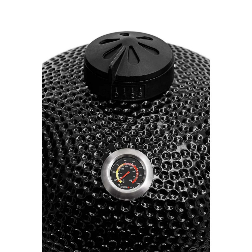 Керамический угольный гриль Kamado Bono Grande Ø 59 см черный TQ0023ALLIN Код: 013912 Ровно - изображение 7