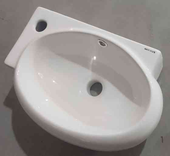 Раковина підвісна Mixxus Premium DIVERSE-1201-R 400х215х140mm з отвором під змішувач та переливом  ( MP6506 ) 25651 Харків