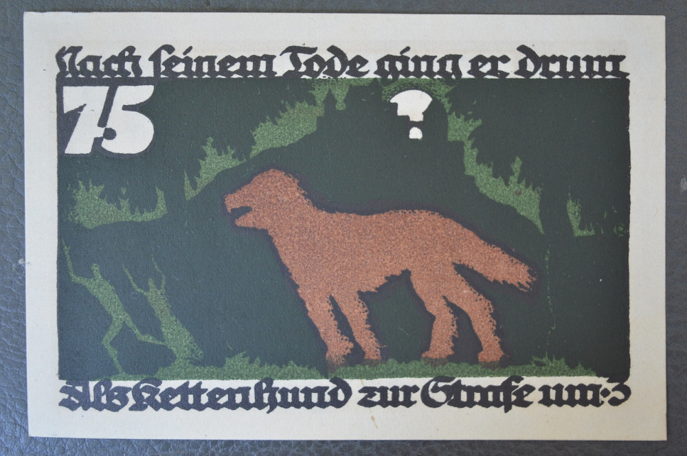 Німеччина. Нотгельд. 75 Pf ( 11 ) Полтава - фото 1