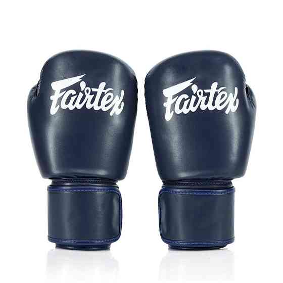 Боксерські рукавиці Fairtex BGV27 Blue 10 унцій (бинти в комплекті) Кам'янське