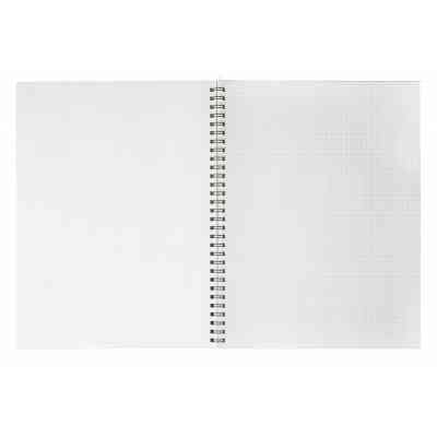 Зошит Buromax GLOSS A4 80 аркушів, клітинка Червоний (BM.24452151-05) Вінниця