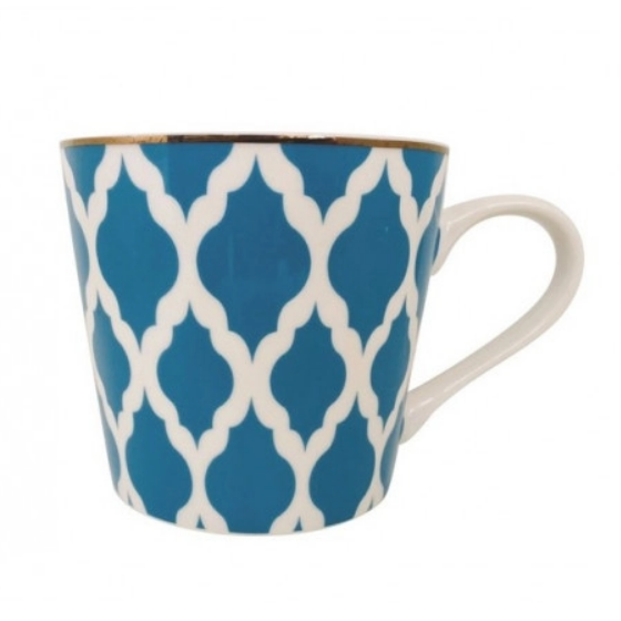 Чашка Domino 410мл 12632-126067ZRXB синя LIMITED EDITION Житомир - изображение 1