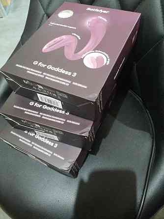Вагинально-клиторальный вибратор Satisfyer G for Goddess 3 Wine Red (мятая упаковка!!!) Sex Aura Киев