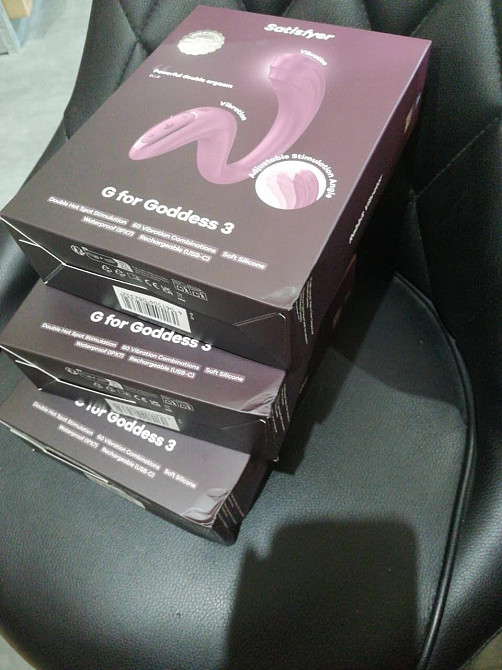 Вагинально-клиторальный вибратор Satisfyer G for Goddess 3 Wine Red (мятая упаковка!!!) Sex Aura Киев - изображение 2