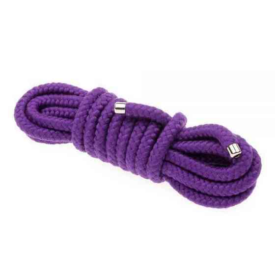 Веревка для бондажа Bondage Rope 5 м Purple Sex Aura Киев