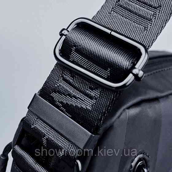 Мужская стильная брендовая сумка на плечо ЕА (9508) Киев