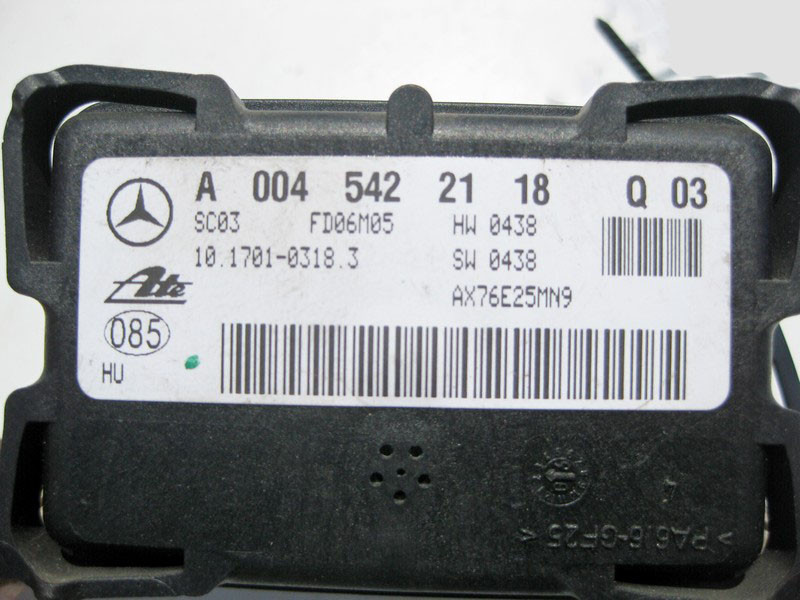 Mercedes-Benz  A0045422118 Датчик кутової швидкості S-Class W221 Одесса - изображение 4