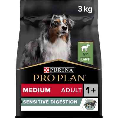 Сухий корм для собак Purina Pro Plan Medium з чутливим травленням (ягня) 3 кг (7613035214798) Вінниця