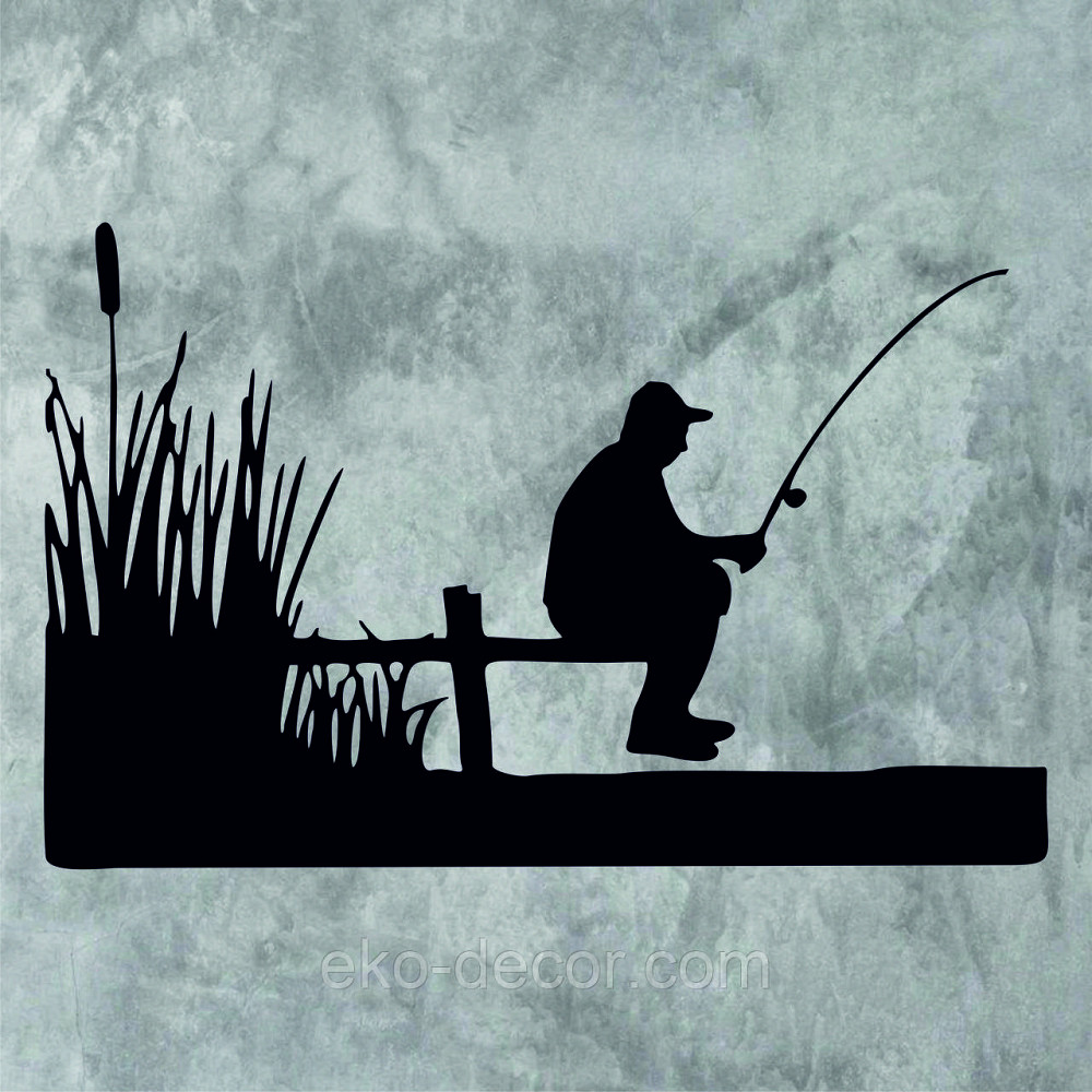 Декоративне настінне Панно «Рибак», Декор на стіну Київ - фото 7