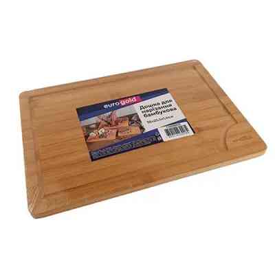 Дошка для нарізання Eurogold бамбук 40 х 30 х 2 7016102496 (ЕГ-7016102496) Вінниця