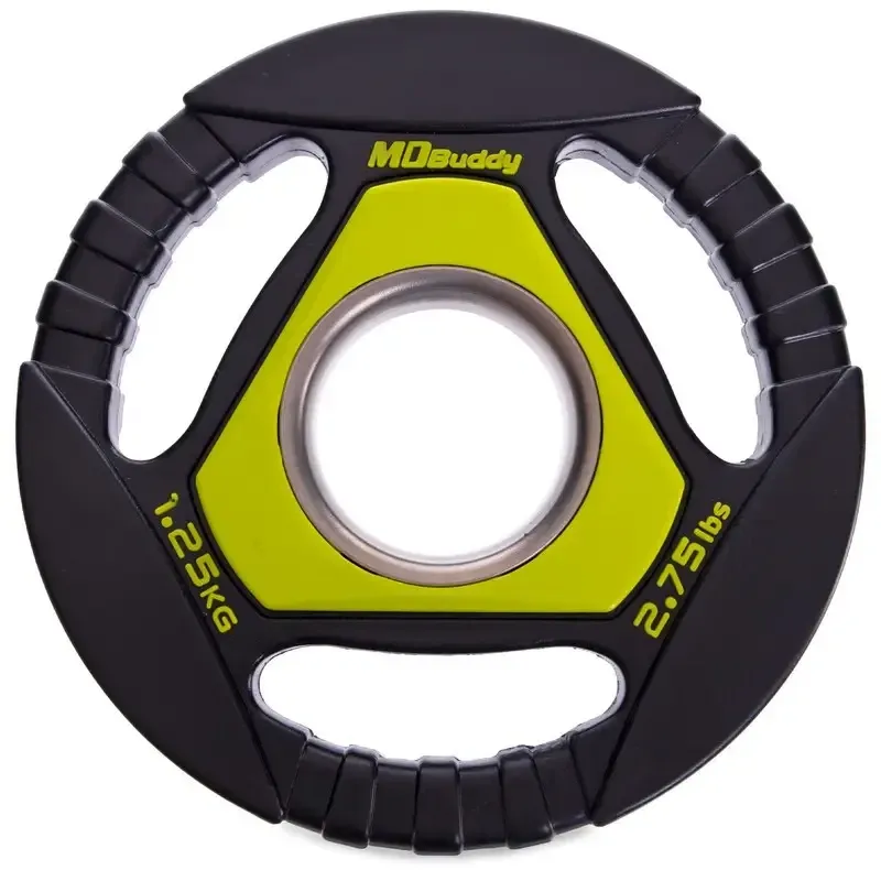 Диск поліуретановий 1.25 кг на гриф 50 мм Zelart TA-2677-1_25 Київ - фото 1