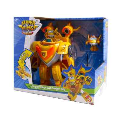 Ігровий набір Super Wings Super Robot Suit Золотий Хлопчик (Golden Boy) (EU770352) Вінниця
