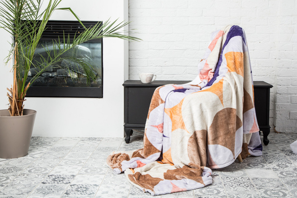 Ecotton Плед Ecotton 220х240 см із мікрофібри Well Soft пудровий коричневий Київ - фото 1