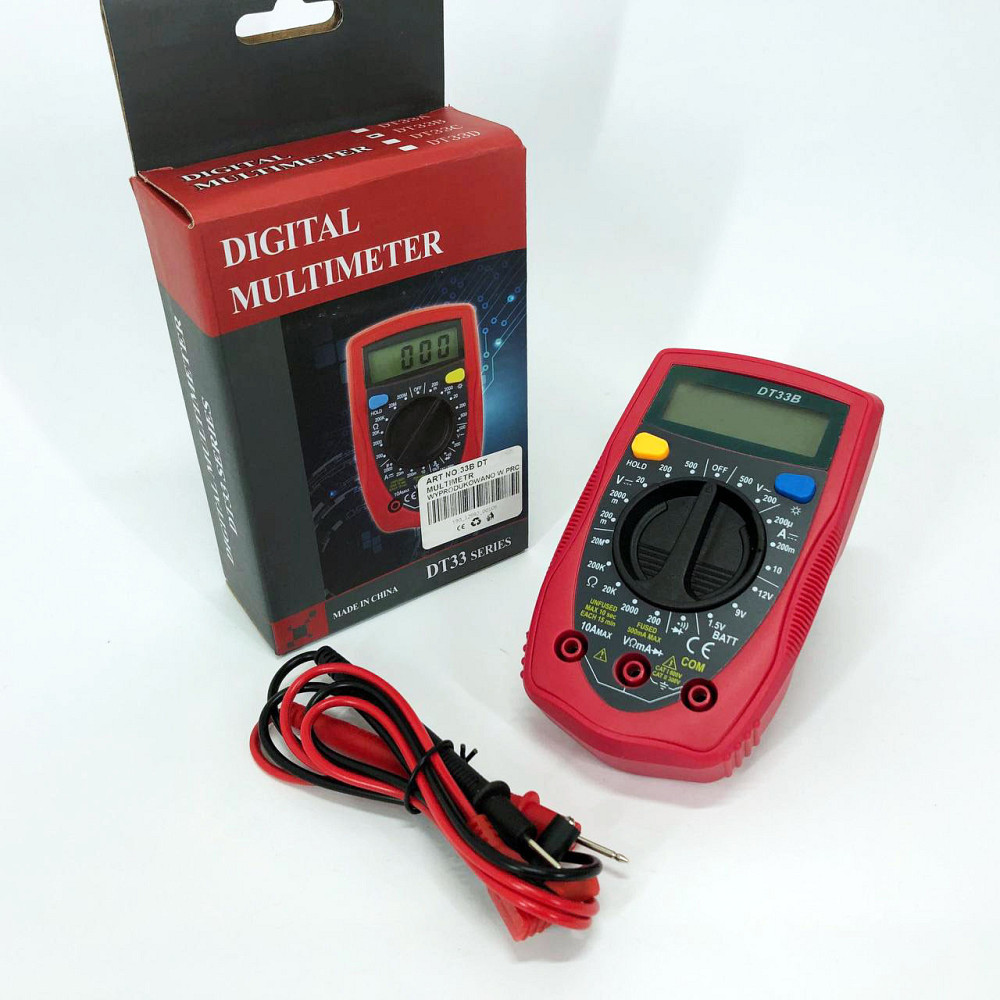 Мультиметр тестер напряжения 33 B DT DIGITAL, Тестер профессиональный, VK-153 Электронный мультиметр Киев - изображение 9