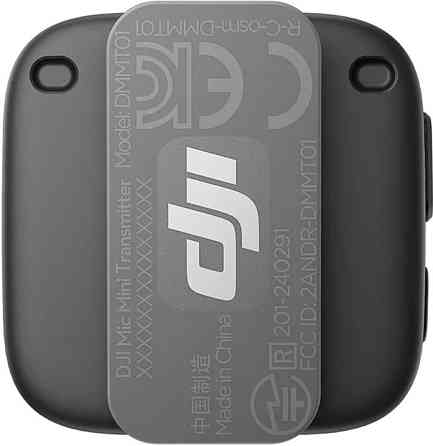 Передавач радіосистеми DJI Mic Mini Transmitter (Infinity Black) (CP.RN.00000431.01) ( 29903 ) Харків