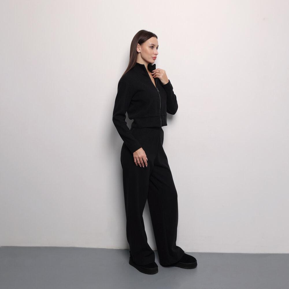 Женский повседневный костюм черный. Костюм женский Pobedov Twin черный. Киев - изображение 4