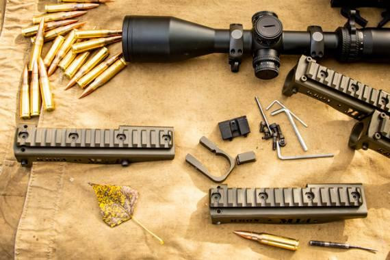 Кронштейн КРОН М-14, планка Пикатинни (Picatinny) для М-14 Garant .308 Win, под оптику, тепловизор Solmir Киев - изображение 7