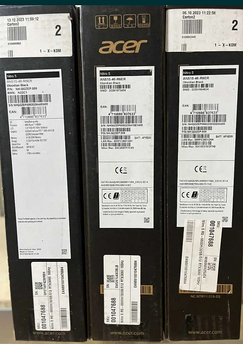 Ноутбук: ASER NITRO 5 AN515 -46 Оперативная память 32Гб. Киев - изображение 2