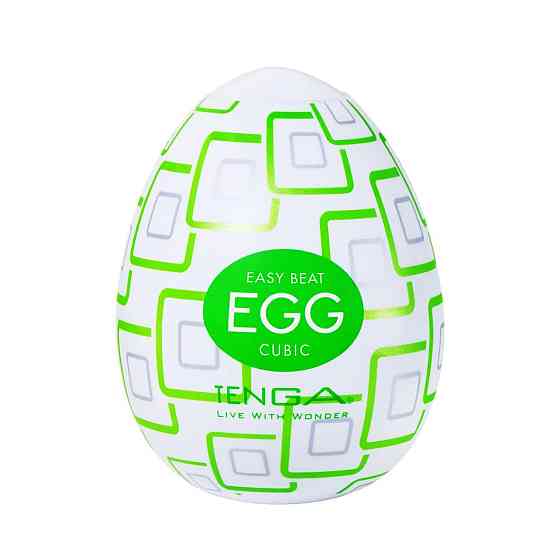 Мастурбатор-яйце Tenga Egg Cubic Sex Aura Київ
