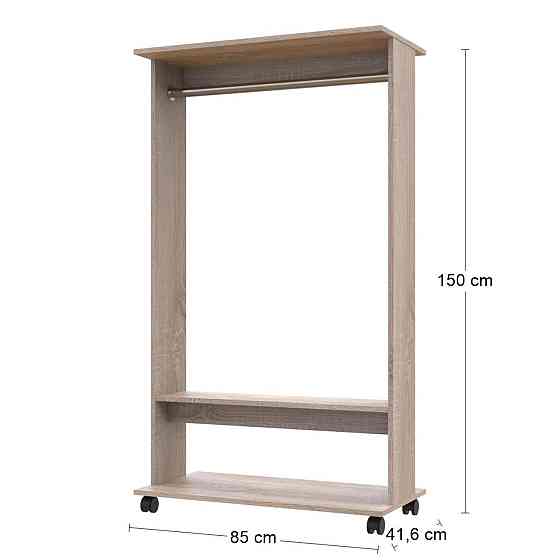 Гардеробная стойка Doros Д2 85х41,6х150 см Дуб сонома (DRS-011417) Львов