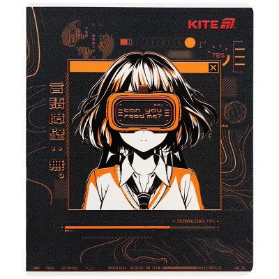 Зошит Kite Anime, 24 аркуші, клітинка (K25-238-1) Вінниця - фото 2
