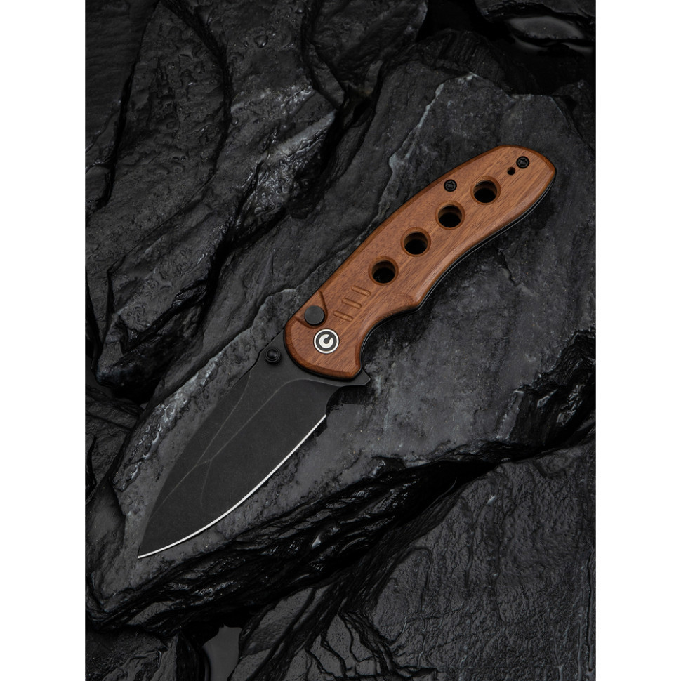 Ніж складаний Civivi Triptych Guibourtia Wood C23085B-3 Ровно - изображение 10