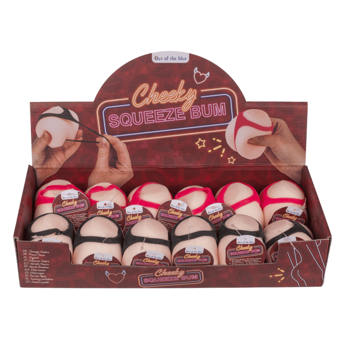 Антистрес Squeeze Cheeky Bum Black Sex Aura Київ - фото 7