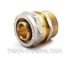 Муфта резьба наружная 20*1/2 М для металлопластиковой трубы Харьков - изображение 2