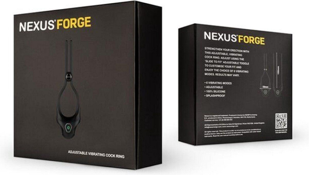 Ерекційне віброкільце-ласо Nexus FORGE Vibrating, 6 режимів Sex Aura Київ - фото 10