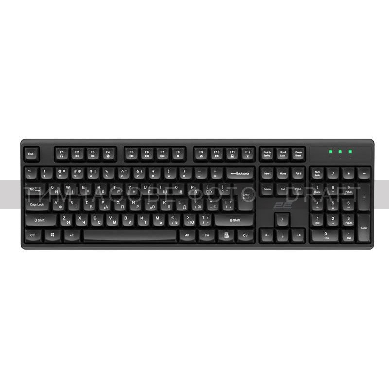 Клавіатура 2E KS131 Black (2E-KS131UB_UA) ( 27467 ) Харьков - изображение 1