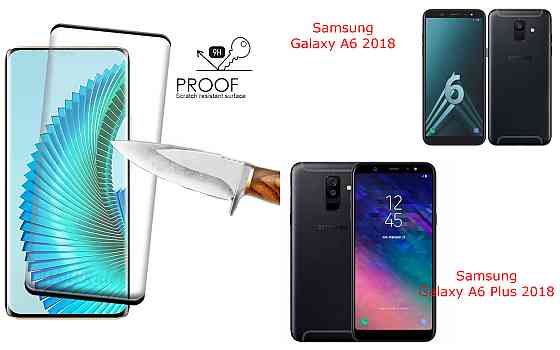 Защитное стекло HyperGlass Pro для Samsung Galaxy A6 2018, Galaxy A6 Plus 2018 – максимальная чувствительность Киев
