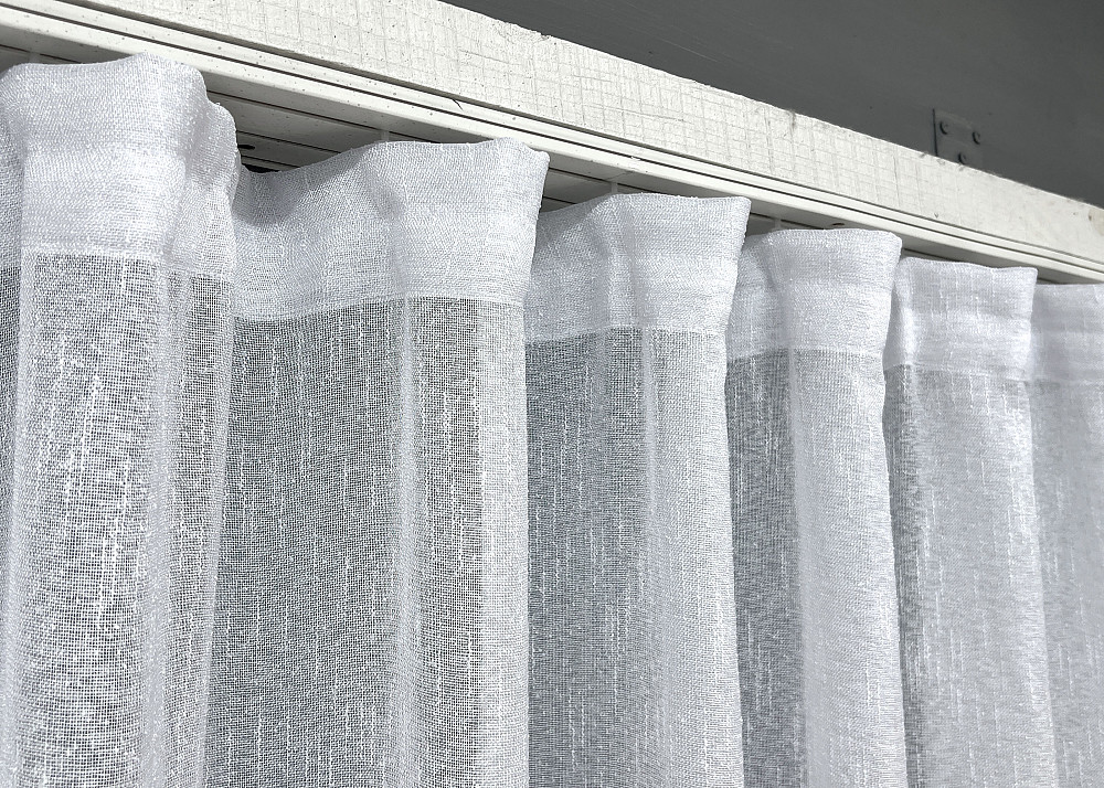 Тюль жакард колір білий 2023т Київ - фото 8