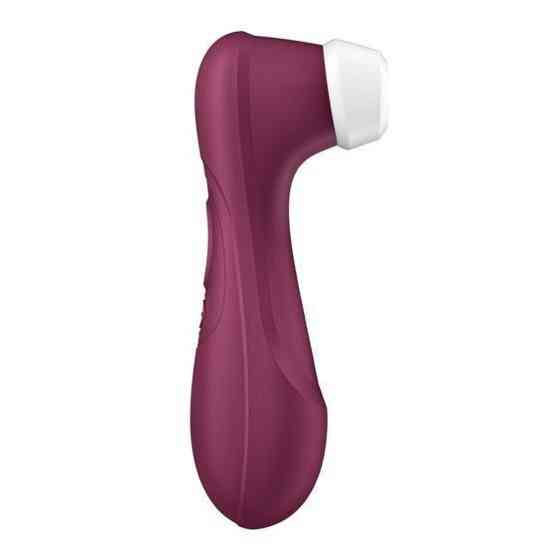 Кліторальний стимулятор - Satisfyer Pro 2 Generation 3 With Liquid Air Wine Red Bluetooth/(App) Sex Aura Київ