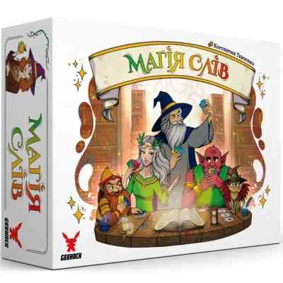Настільна гра Geekach Games Магія слів (Words of Magic) (укр.) (GKST003UA) Вінниця