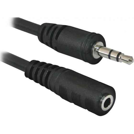 Кабель AUX Audio TRS M/F 1.5м JACK02-05 чорний Defender Вінниця