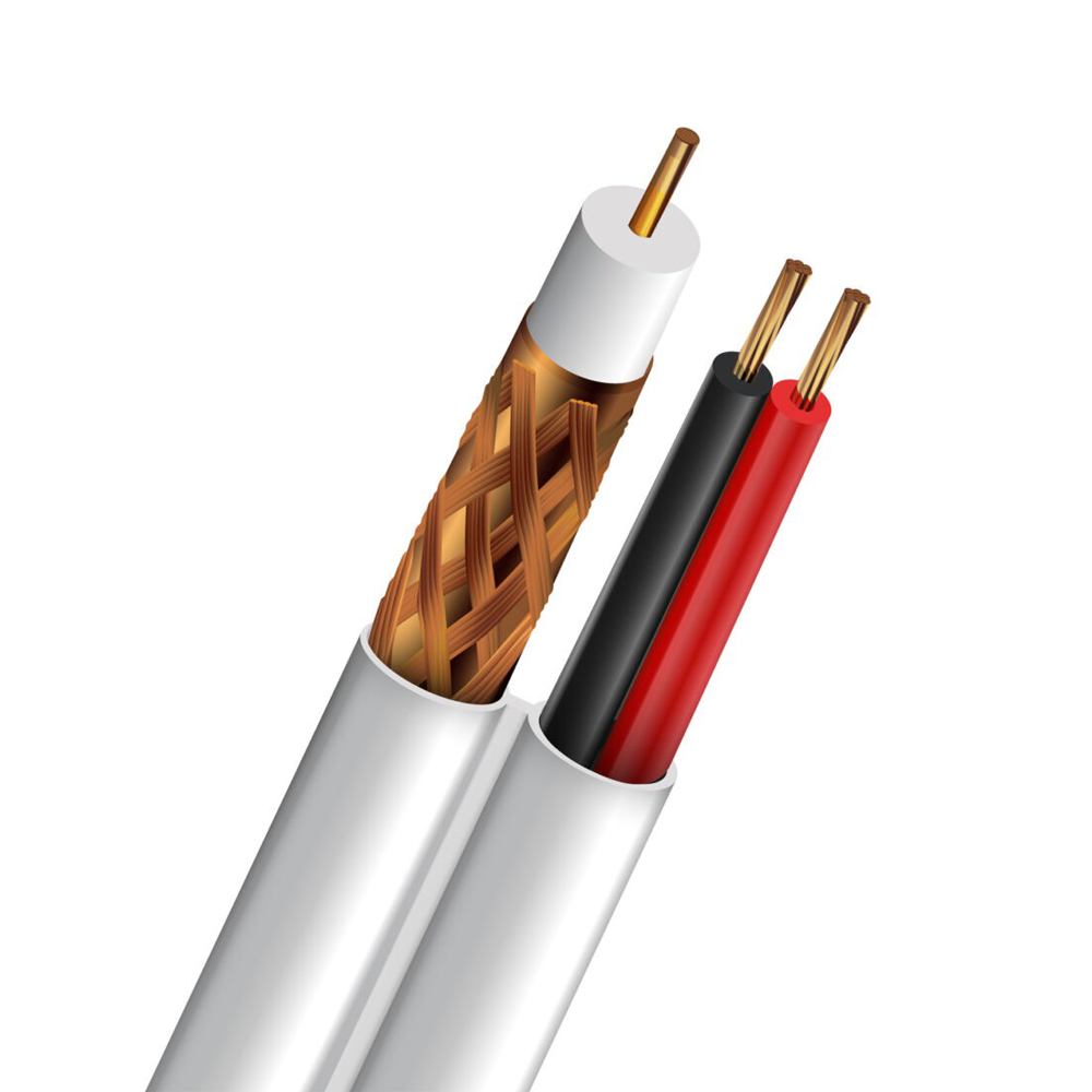 Кабель коаксіальний SL-59+2*0.44 CU 0.8mm Indoor Trinix 305m (35-00041) Киев - изображение 3